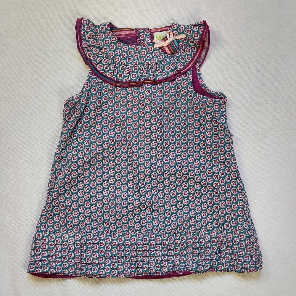 Miobic 12 Months Dress Sleeveless Purple Summer
